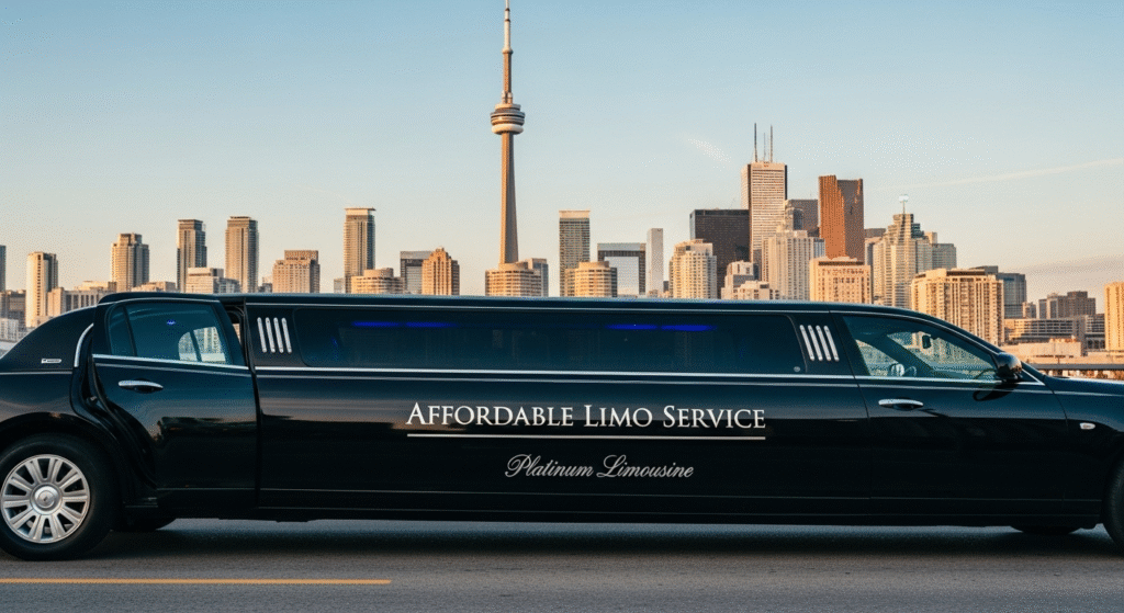 Affordable limo service in Toronto by Platinum Limousine