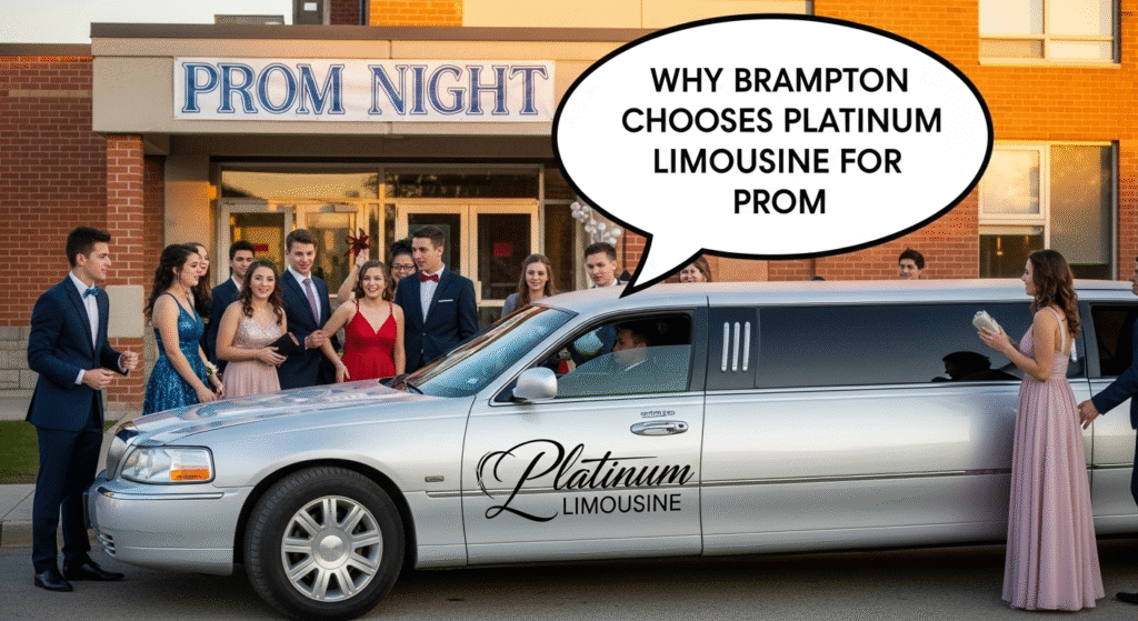 Platinum Limousine for Prom